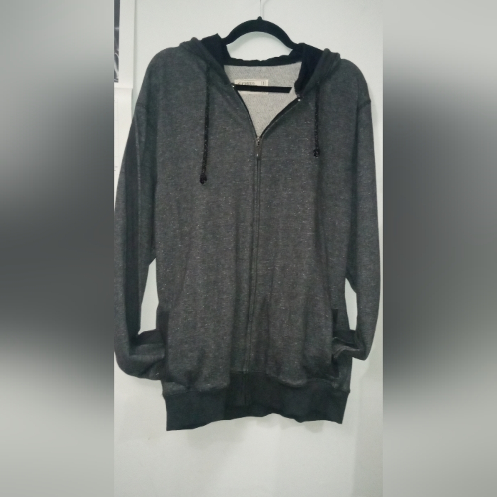 Free Planet Charcoal Grey 🩶 Zip-Up Sweater